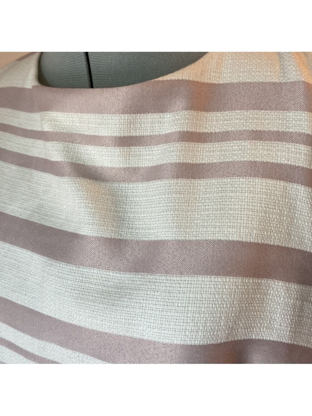 J. Crew Cap Sleeve Striped Dress, Size 12 - Picture 11 of 16